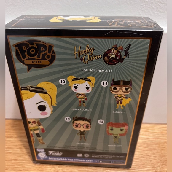 Harley Quinn Funko Pop Pin - Picture 2 of 2